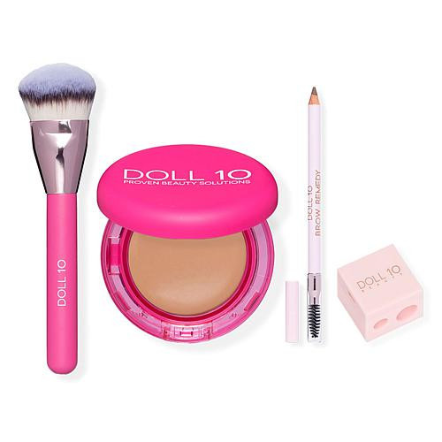 Doll 10 Peptide Bounce Skin Transforming 4-pc Set - Light/Medium AS | HSN