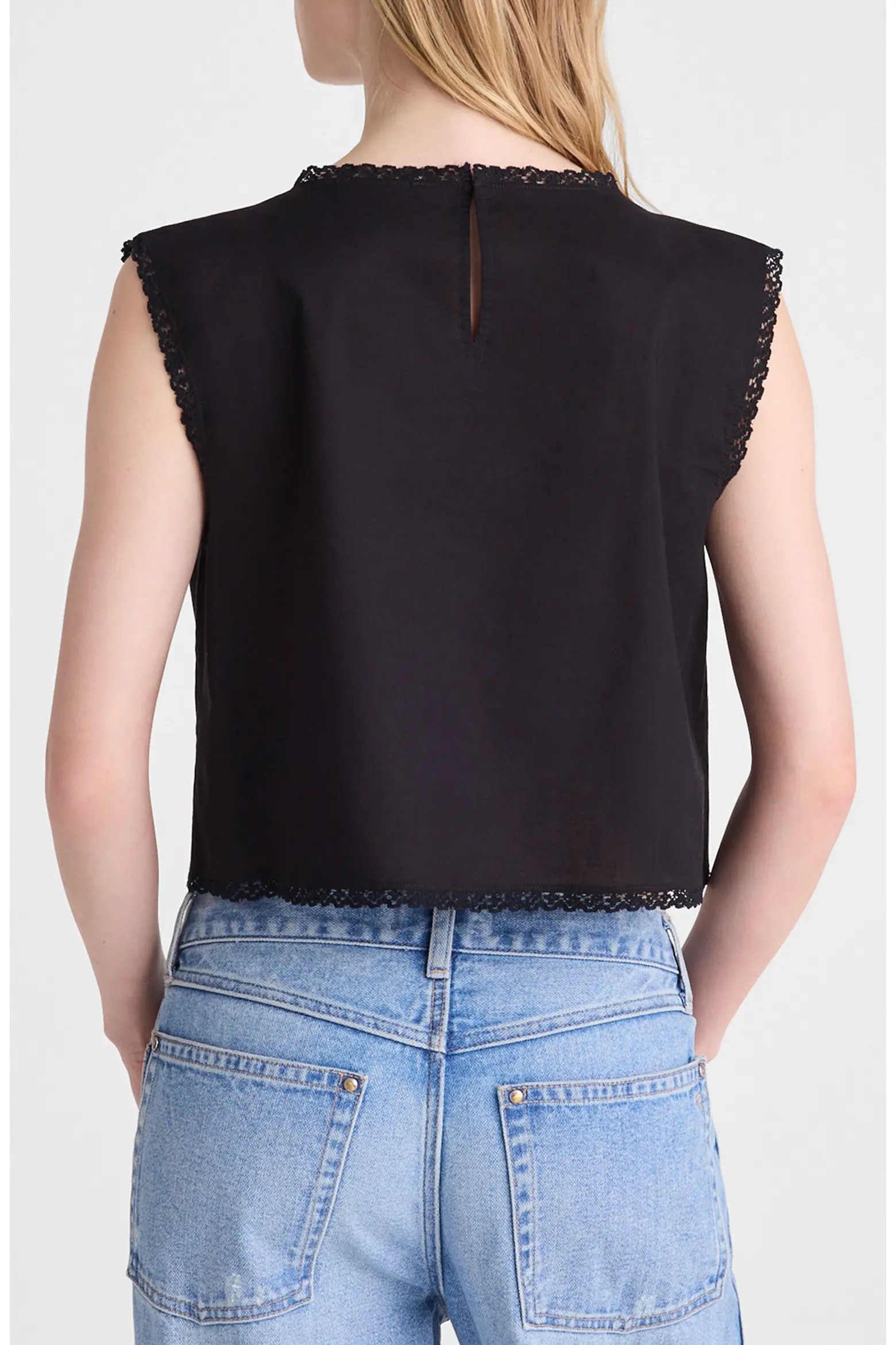 Embroidered Lace Insert Top (Women) | Nordstrom | Nordstrom