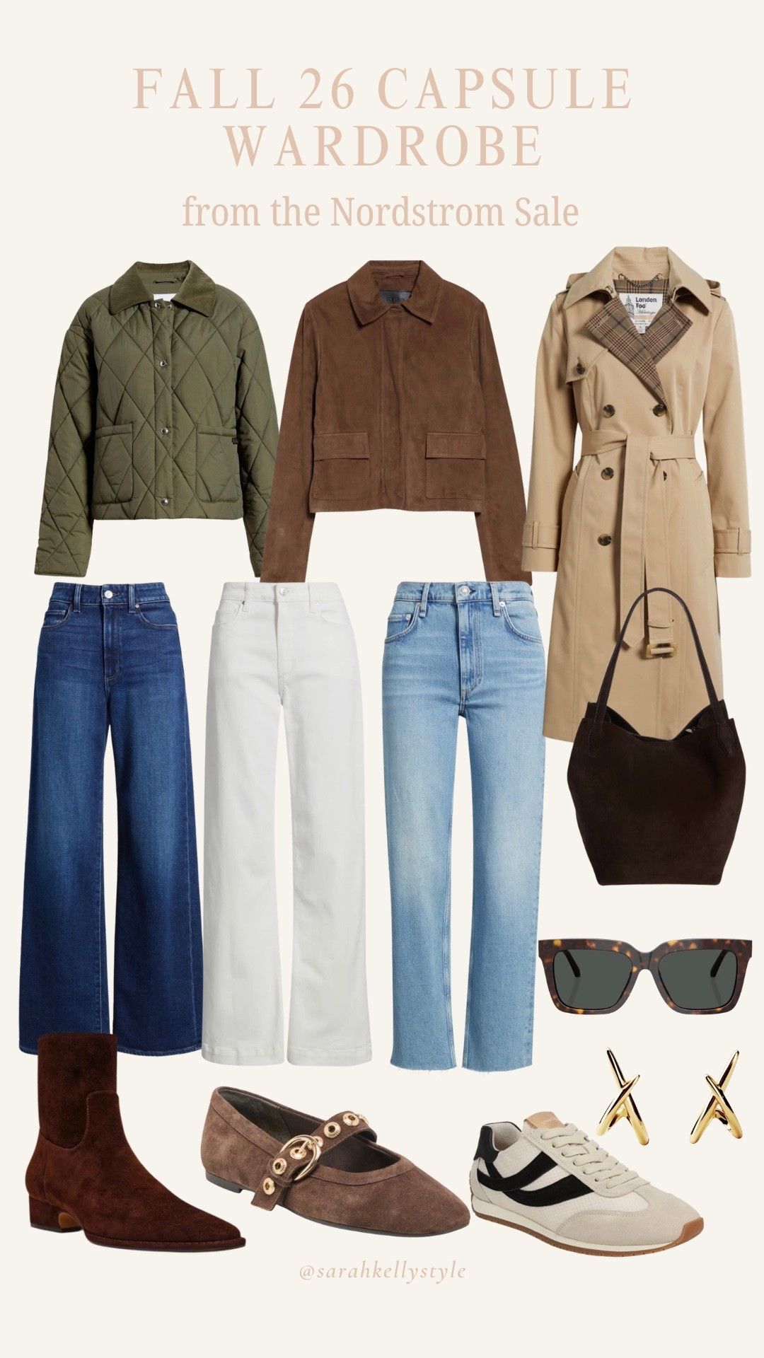 12 piece fall capsule wardrobe from the Nordstrom anniversary sale!

#LTKootd #LTKSaleAlert #LTKSeasonal
