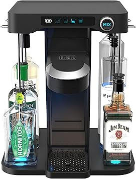 bev by BLACK+DECKER Cordless Cocktail Maker Machine and Drink Maker for Bartesian capsules (BCHB1... | Amazon (US)