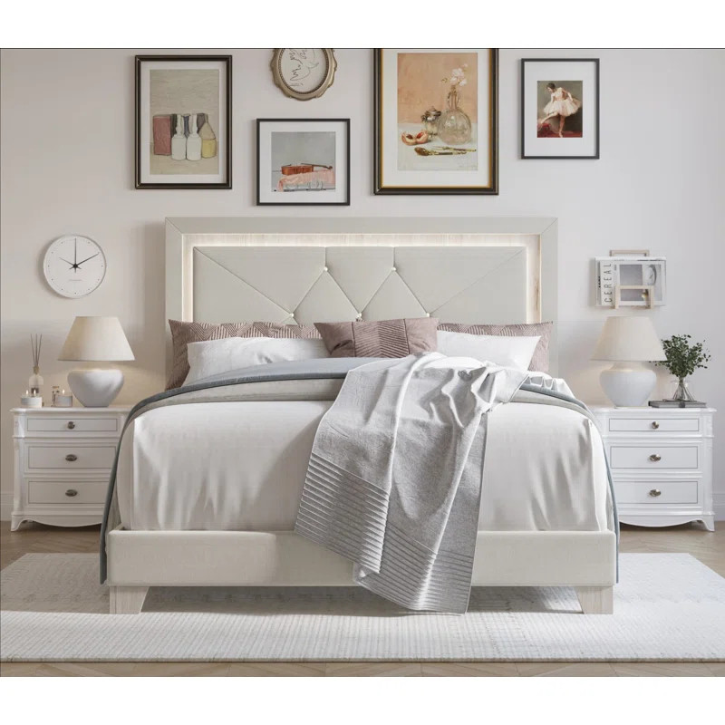 Beckville Upholstered Bed | Wayfair North America