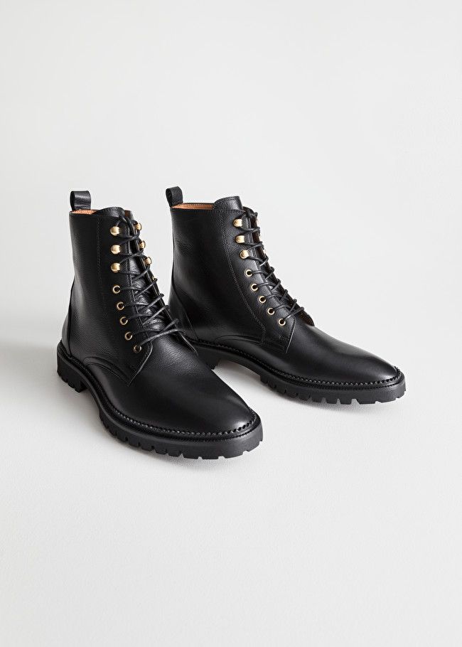 Lace-Up Leather Boots | & Other Stories (EU + UK)
