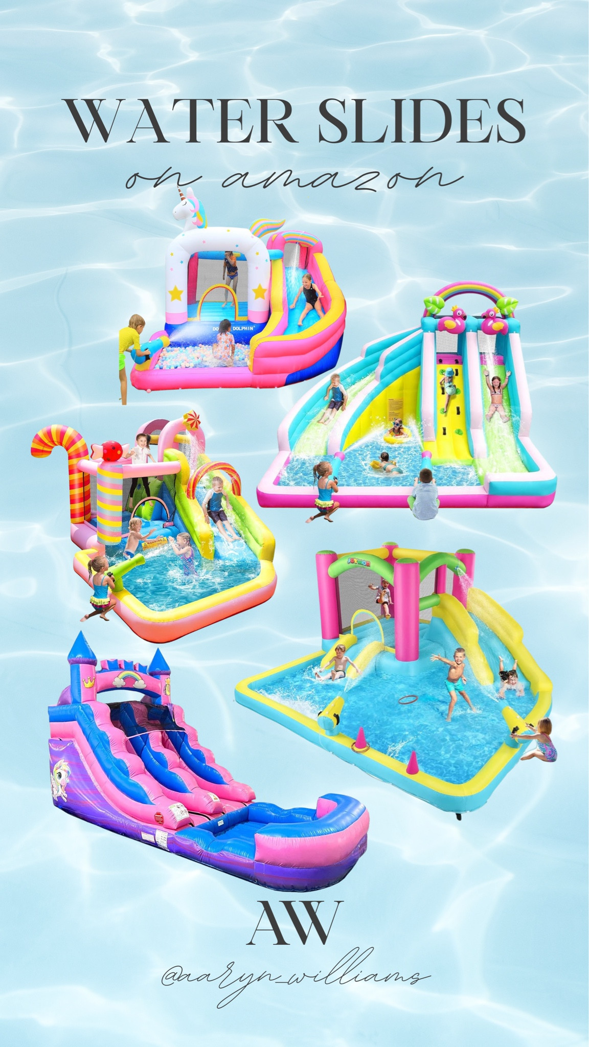 Summer hack: get a water slide and your kids will be entertained all day 🙌🏻☀️🌊

Summer activities for kids, Amazon finds, water slides on amazon 

#LTKfamily #LTKkids #LTKswim