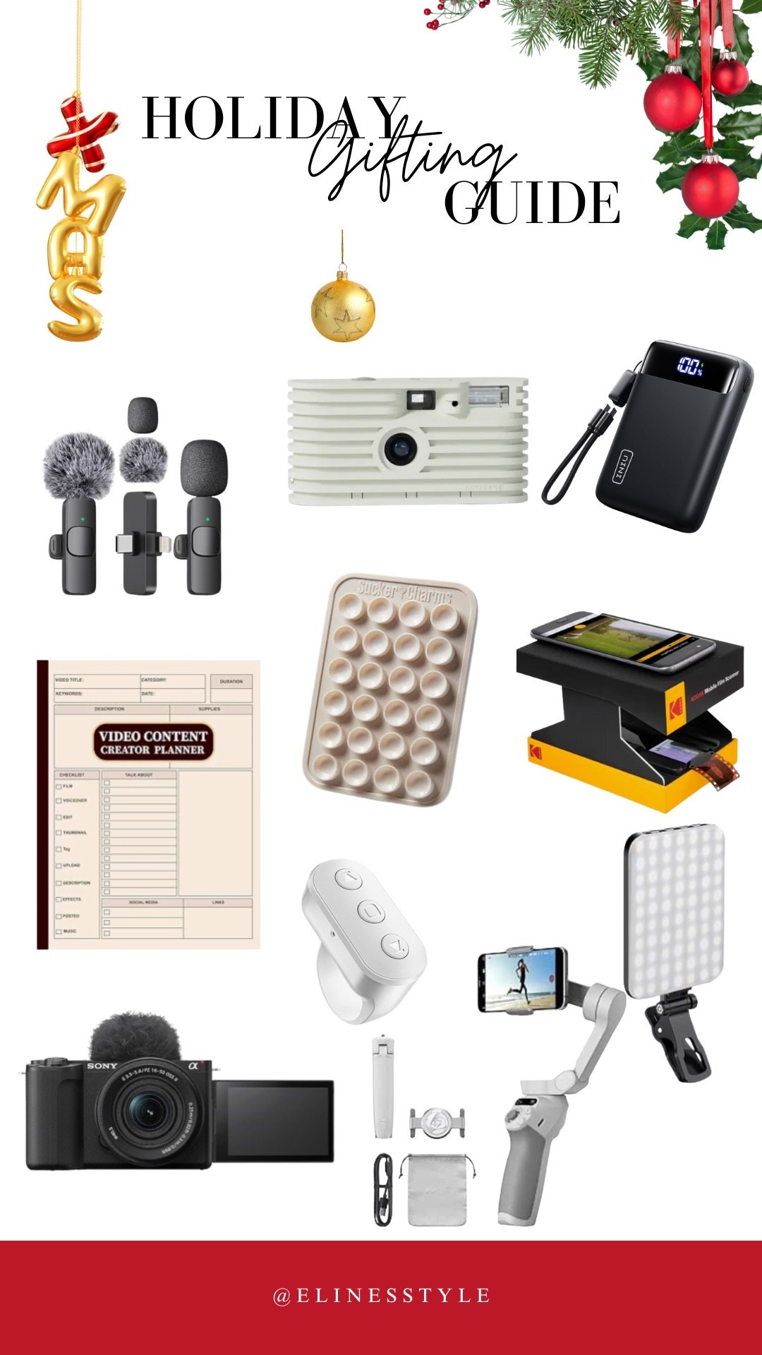 Gift Guide for the Content Creator 

#LTKFindsUnder100 #LTKGiftGuide #LTKHoliday