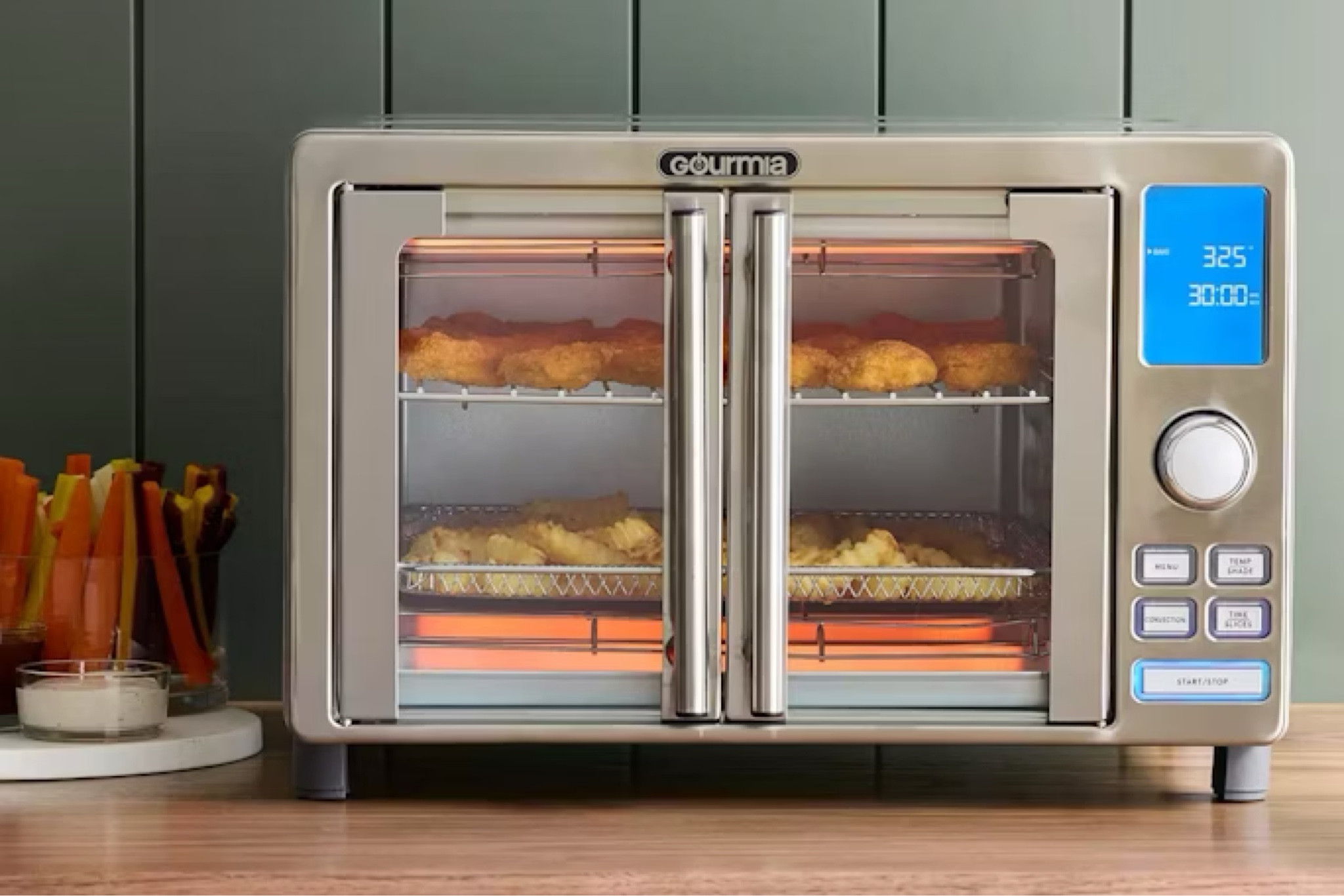 Gourmia Digital Air Fryer Oven for $66 at Kohl's (Reg. $160)

Spend $50, get $15 Kohl’s Cash​?
Spend $100, get $5 Kohl’s Rewards​?
For 20% off, use code ENJOY20
For 10% off for Kohl's Rewards members, use code YOUR10