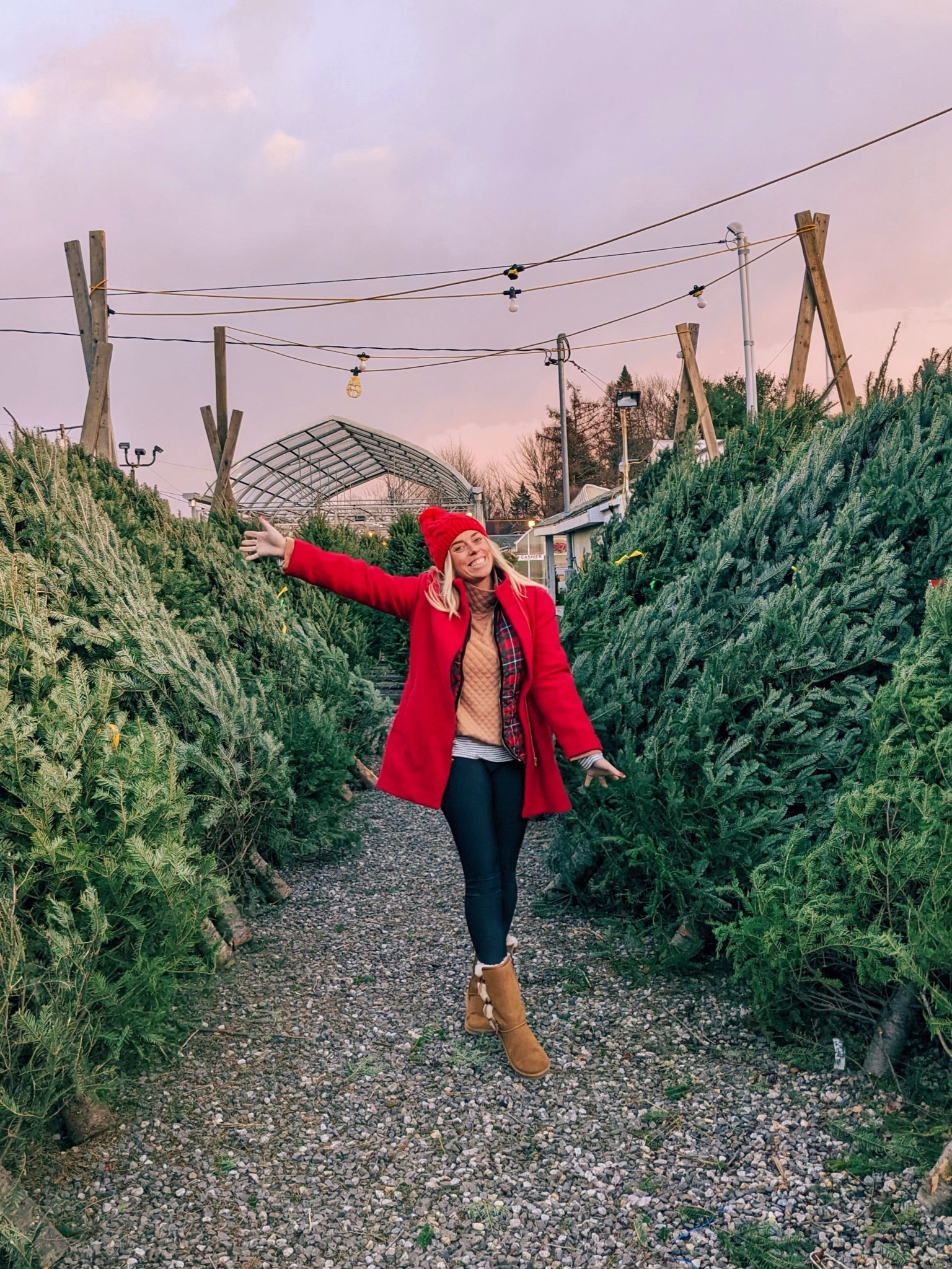 🎶 It’s Starting to Look a Lot Like Christmas🎶

Helloooo Friday- greeting this weekend with open arms! Hosting my Annual Fabulous Holiday Bash (& Swap) this evening and can’t wait for all the sparkle, laughs, & festive fun with friends! Got my tree trimmed, halls decked, and bubbles chilling 🥂 Tis the season! Happy Friday friends 🎄

This snap is from when we went and picked out our Christmas tree and bundled up in all my Christmas cozy as it was a very chilly evening! Layered up my wool coat with my festive plaid vest I had snagged via Poshmark. Have linked a similar vest here as they brought back a new plaid vest this season! Along with a similar wool coat and hat and my favorite cozy boots 👉🏻

#LTKHoliday #LTKGiftGuide #LTKSeasonal