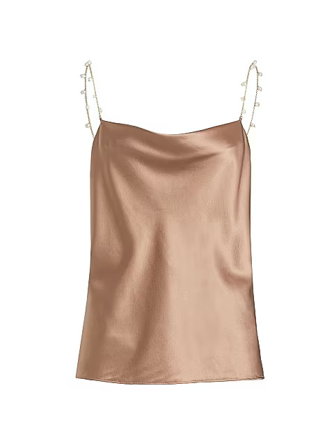 Busy Cowlneck Silk-Blend Blouse | Saks Fifth Avenue