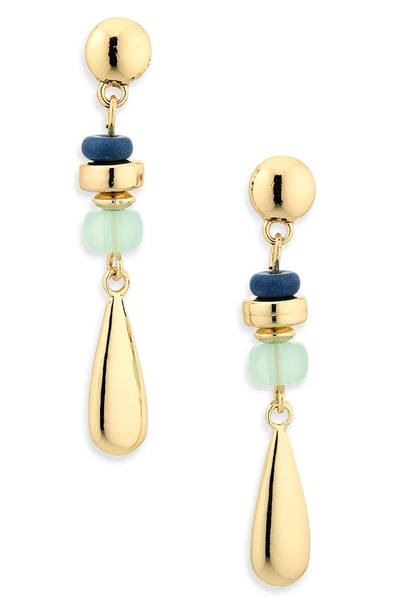 NORDSTROM RACK Linear Beaded Drop Earrings | Nordstromrack | Nordstrom Rack
