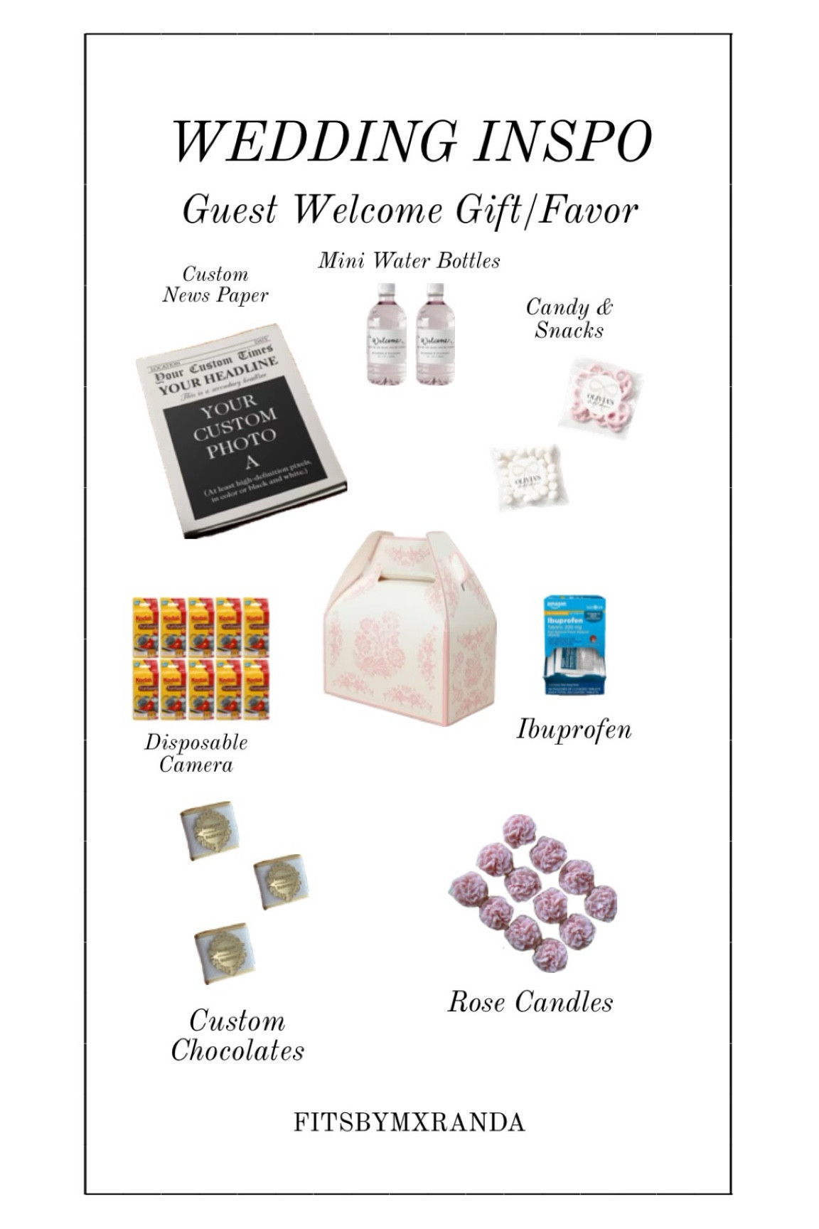 Welcome Bag Inspo

#LTKWedding #LTKParties #LTKStyleTip