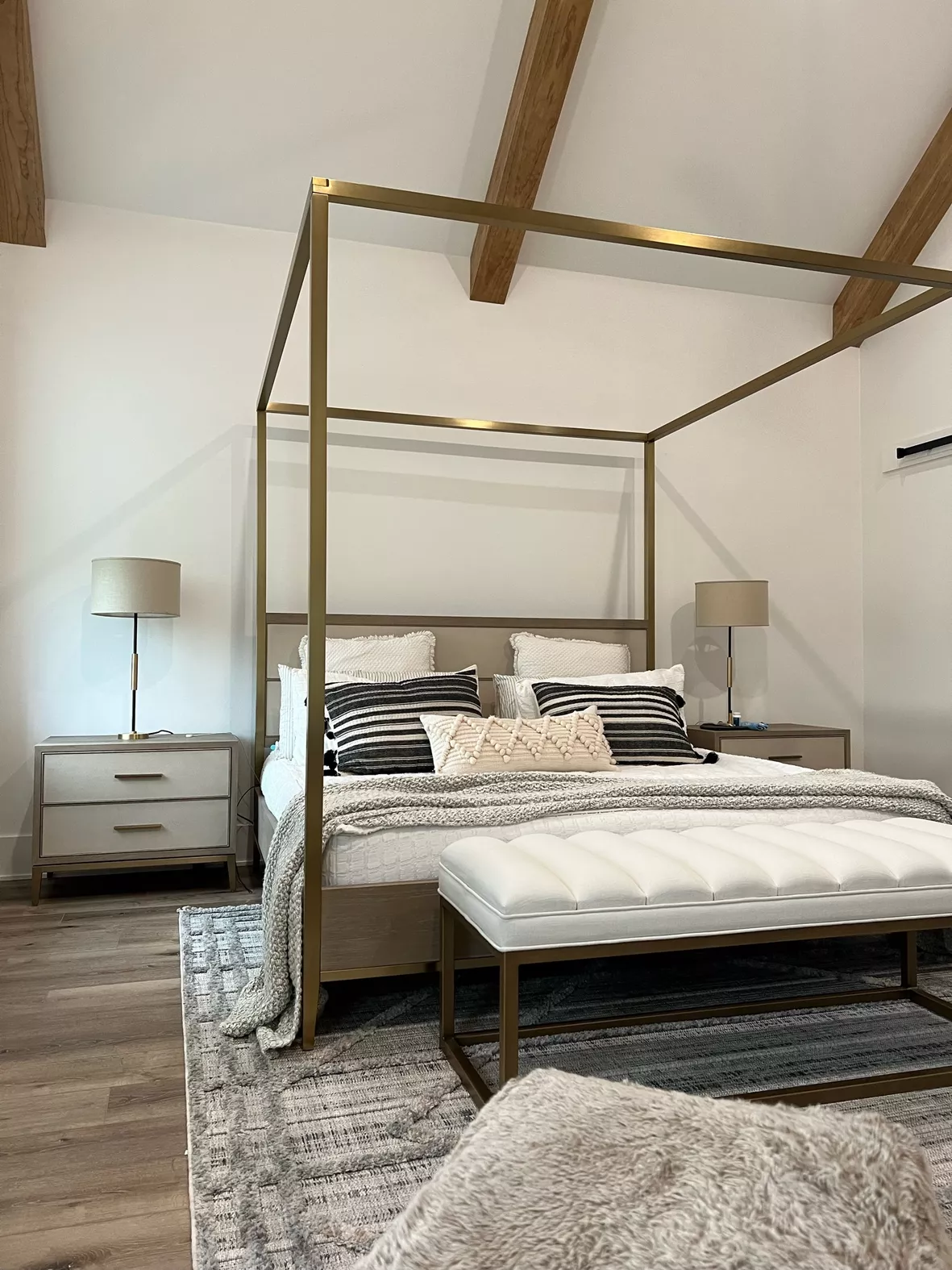 Malone Canopy Bed curated on LTK