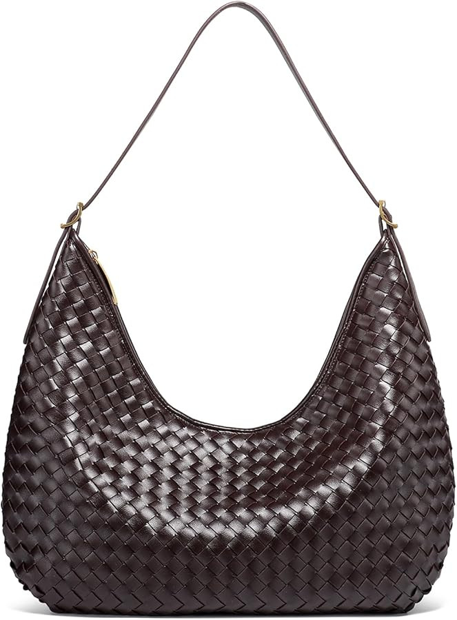 Woven Hobo Bag Woven Purse Woven Shoulder Bag Woven Handbags for Women | Amazon (US)