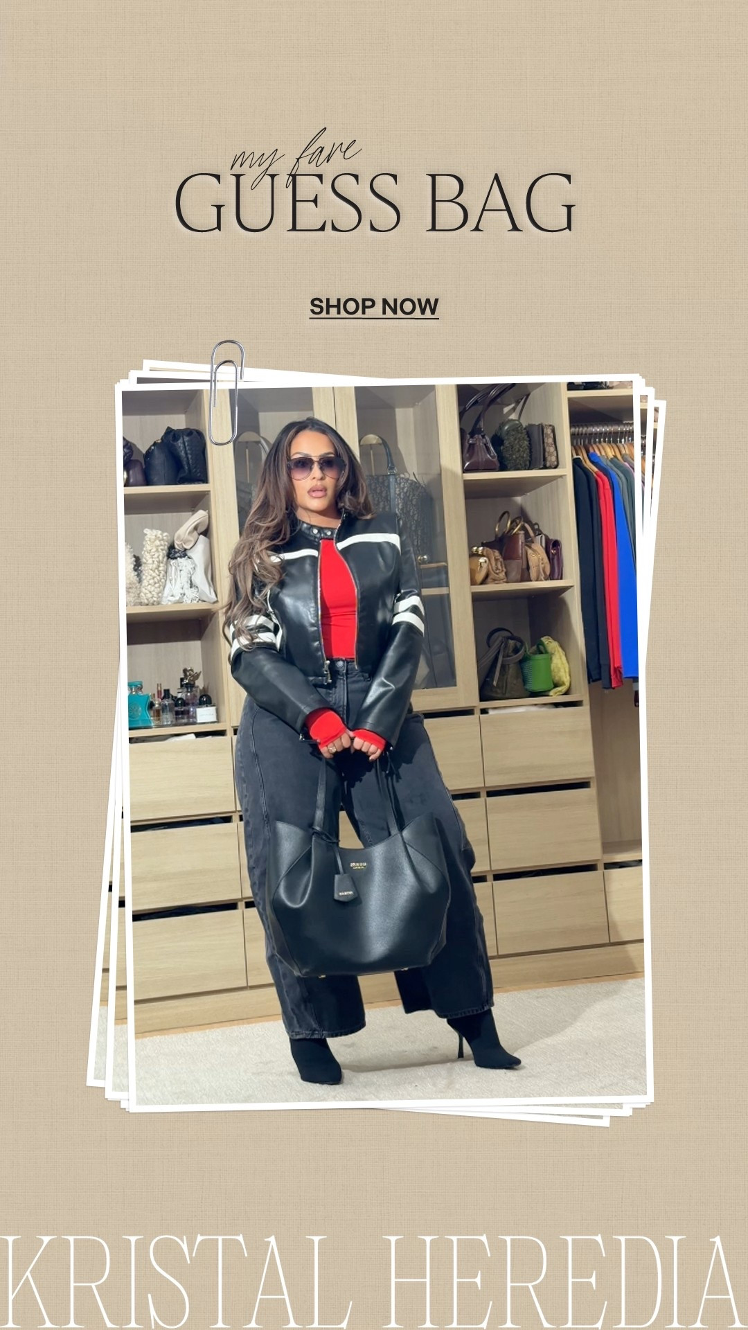 #ad @guess & I go way back! Should I pick up the Amorette bag in every color? #GUESSPartner 

#LTKHoliday #LTKCyberWeek