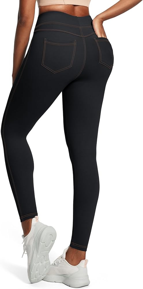 IUGA High Waist Yoga Pants with Pockets, Leggings for Women Tummy Control, Workout Leggings for W... | Amazon (US)