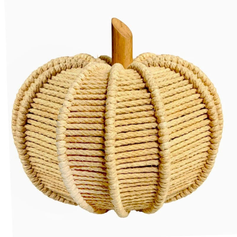 5.5IN HONEY THREAD PUMPKIN | At Home