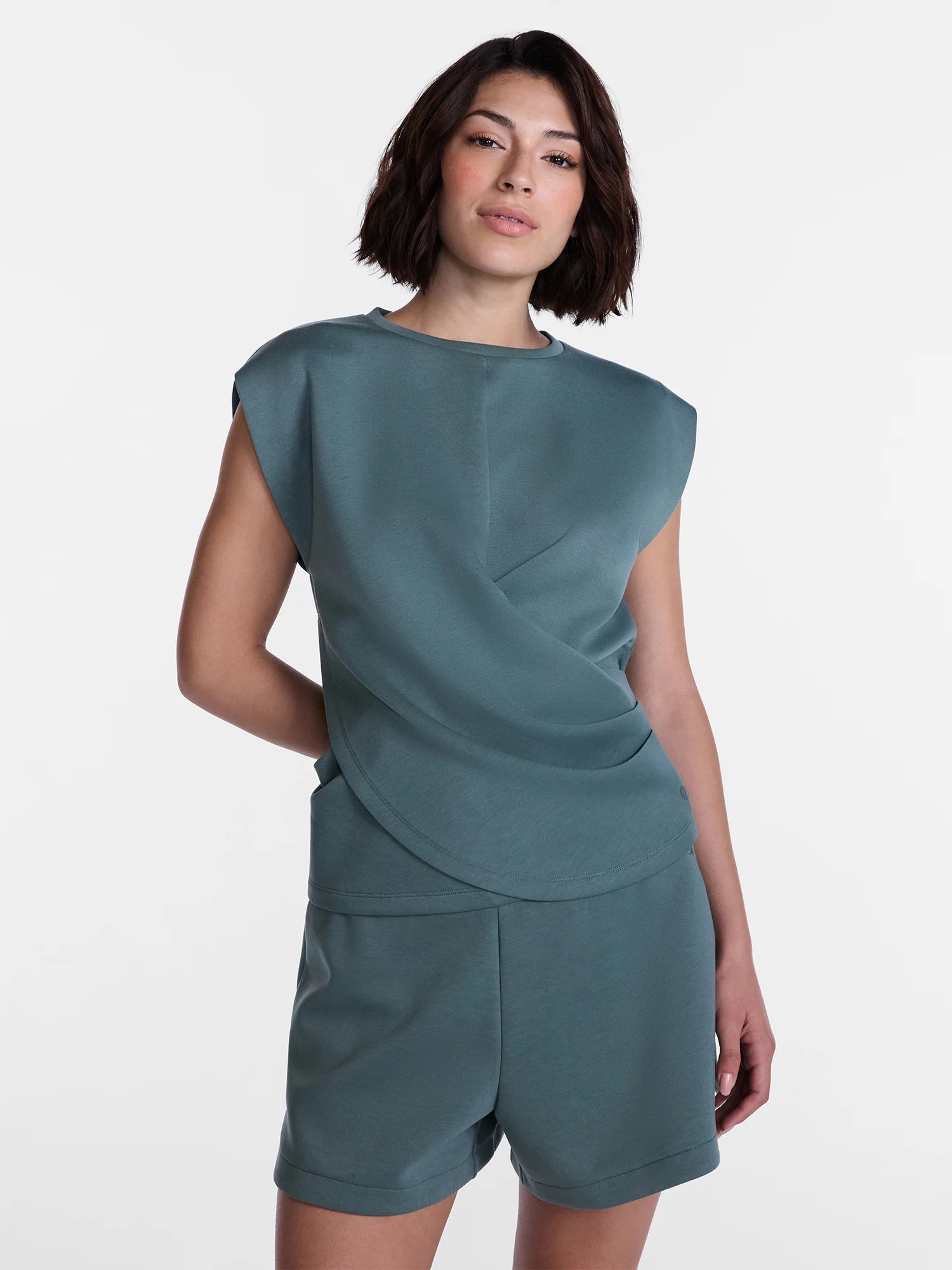 Avia Women's Knit Wrap Tank Top, Sizes XS-XXXL | Walmart (US)