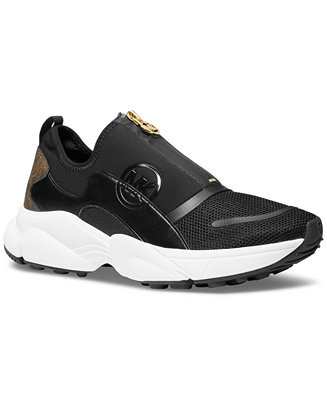 MICHAEL Michael Kors Women's MMK Sami Zip Trainer Running Sneakers - Macy's | Macy's