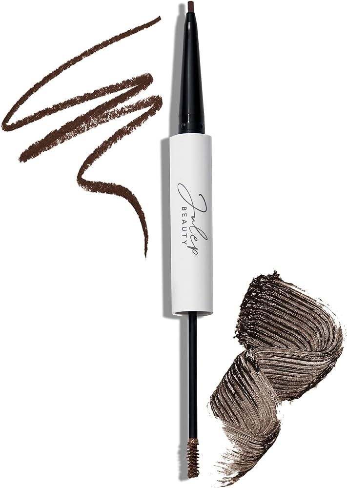 Julep Brow 101-2-in-1 Eyebrow Pencil and Tinted Brow Gel - Dark Brown - Waterproof - Thickening S... | Amazon (US)