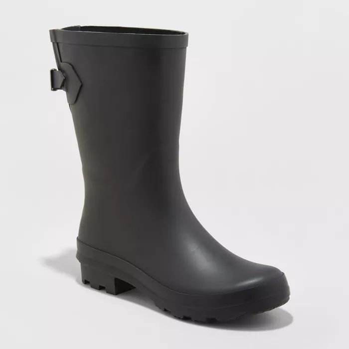 Women's Vicki Mid Calf Rubber Rain Boots - A New Day&#153; | Target