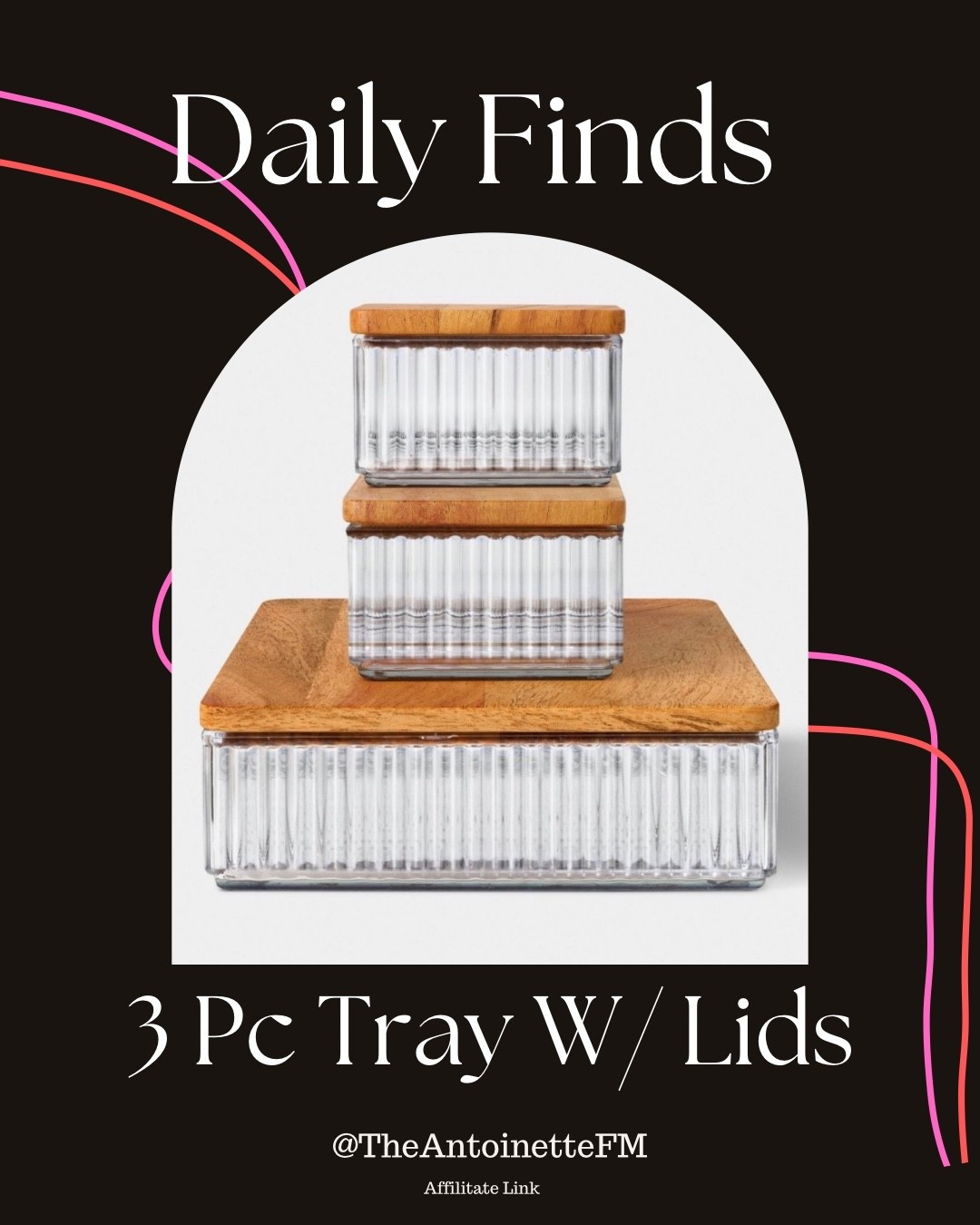 These trays are so cute with bamboo lids! Perfect for desk, drawers, or bathrooms! Home organizing organization 

#LTKmomlife #LTKFindsUnder50 #LTKHome