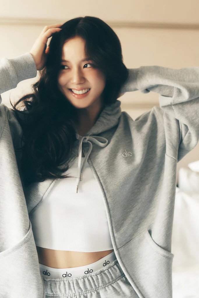 Accolade Full Zip Hoodie - Athletic Heather Grey | Alo Yoga (US)