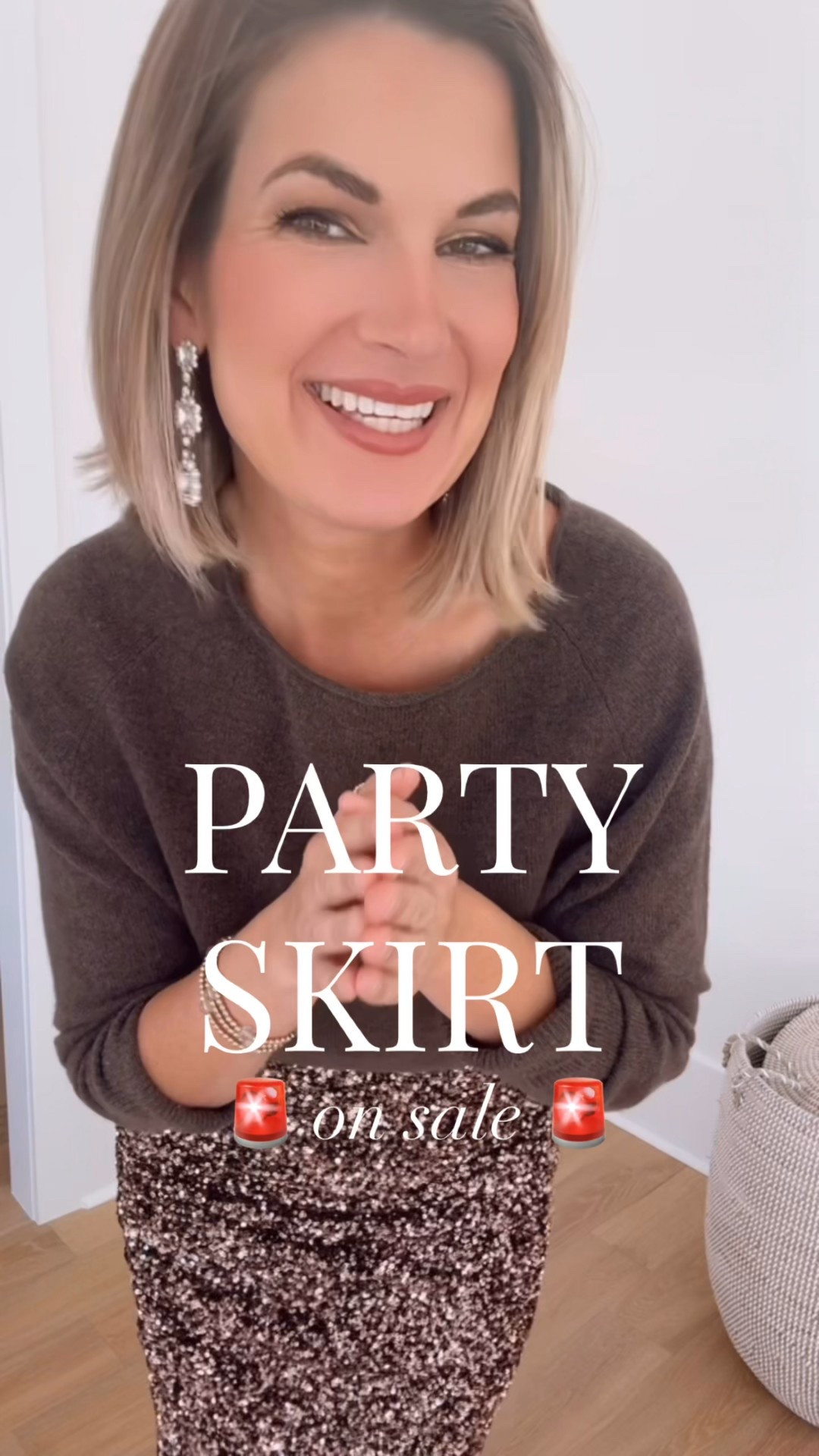 I am 5’11” wearing small in this sequin skirt (now on sale!!) and the cashmere sweaters and jacket.  Heel fit a tad tight.  Consider sizing up .5.  

#LTKSaleAlert #LTKHoliday #LTKgrwm