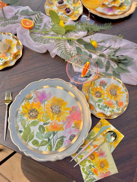 Get ready for Spring gatherings and skip the dishes with Sophistiplates line of beautiful disposable tableware! 

#LTKSeasonal #LTKhome #LTKunder50