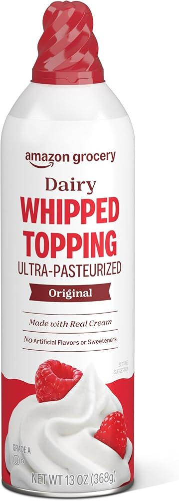 Amazon Grocery, Original Ultra Pasteurized Dairy Whipped Topping, 13 Oz (Previously Amazon Fresh,... | Amazon (US)