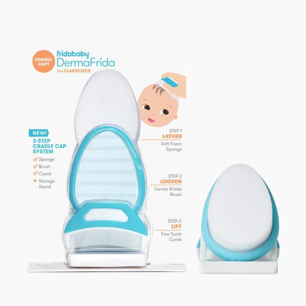 DermaFrida The FlakeFixer The 3-Step Cradle Cap System | Babylist
