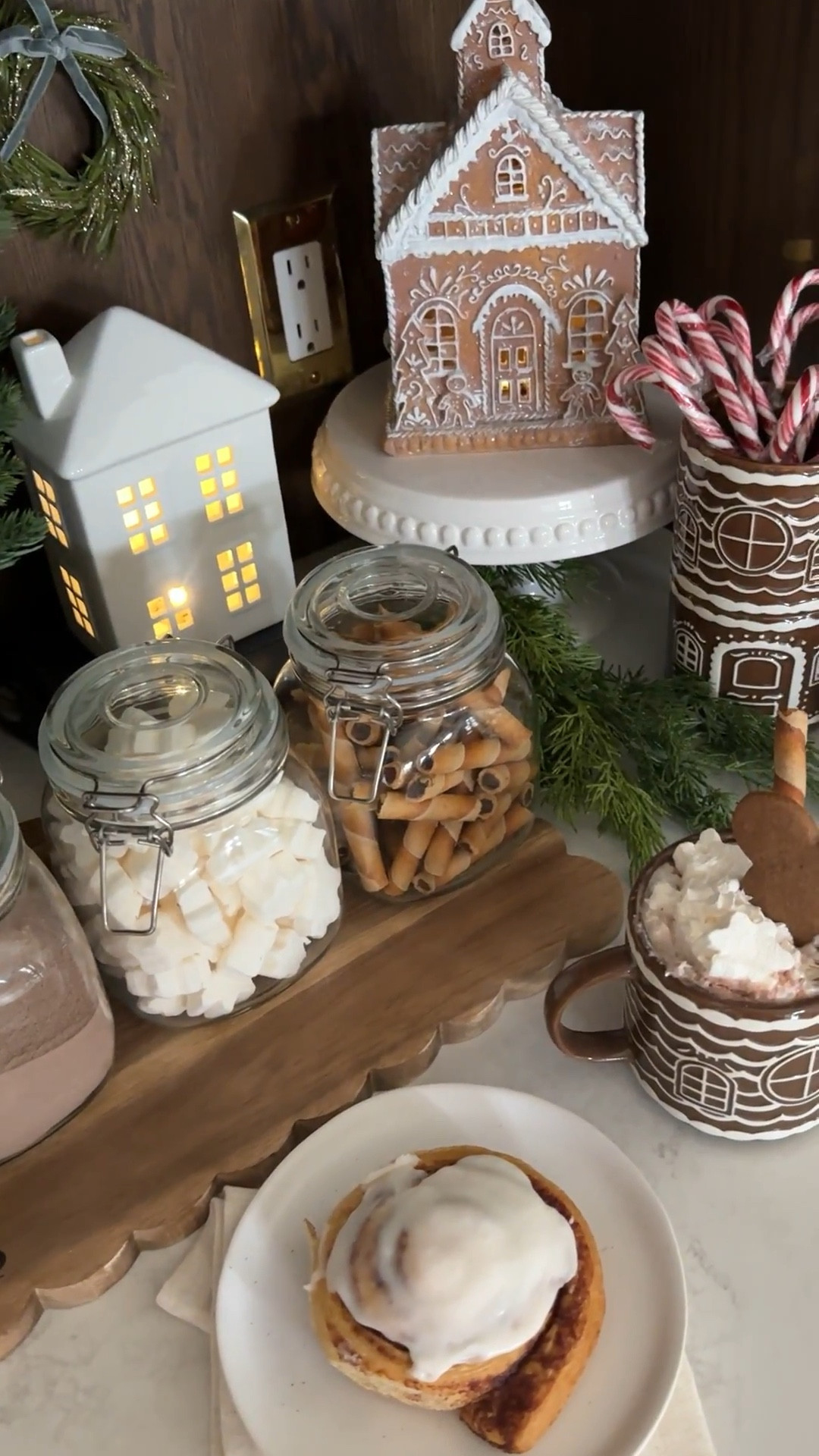 Hot Chocolate Station! 

Turn your coffee bar into a hot chocolate station for the kids! These gingerbread mugs are my favourite! We are all about the holiday mugs ❤️ All of these holiday kitchen finds are from Walmart Canada!

#walmartcanada #hotcocoabar #holidayentertaining #holidaykidsfun #coffeebar #christmasmugs #christmasdecor #kitchendecor #canadianfinds #fraicheliving #holidaykidfinds  #holidaydishware #christmasfamily #gingerbreadhouse #hotchocolatebar

#LTKHome #LTKFindsUnder50 #LTKHoliday