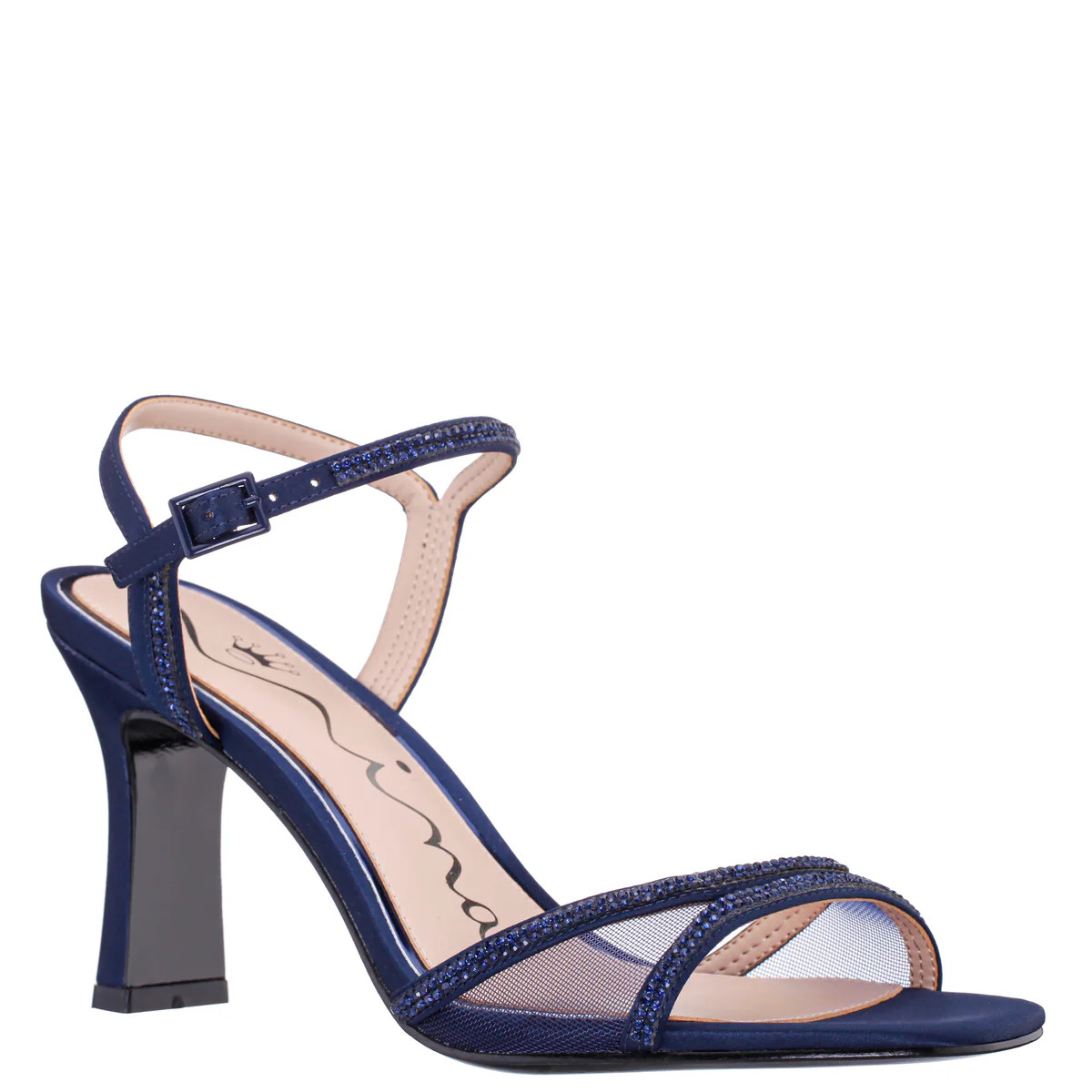 Womens Adela Blue Sandal High-Heel | Nina Shoes | Nina Shoes