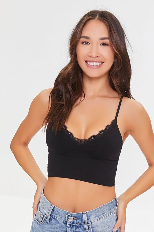 Seamless Floral Lace Bralette | Forever 21 (US)