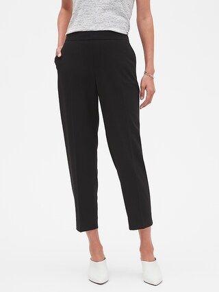 Hayden Pull-On Tapered Fit Soft Ankle Pant | Banana Republic Factory