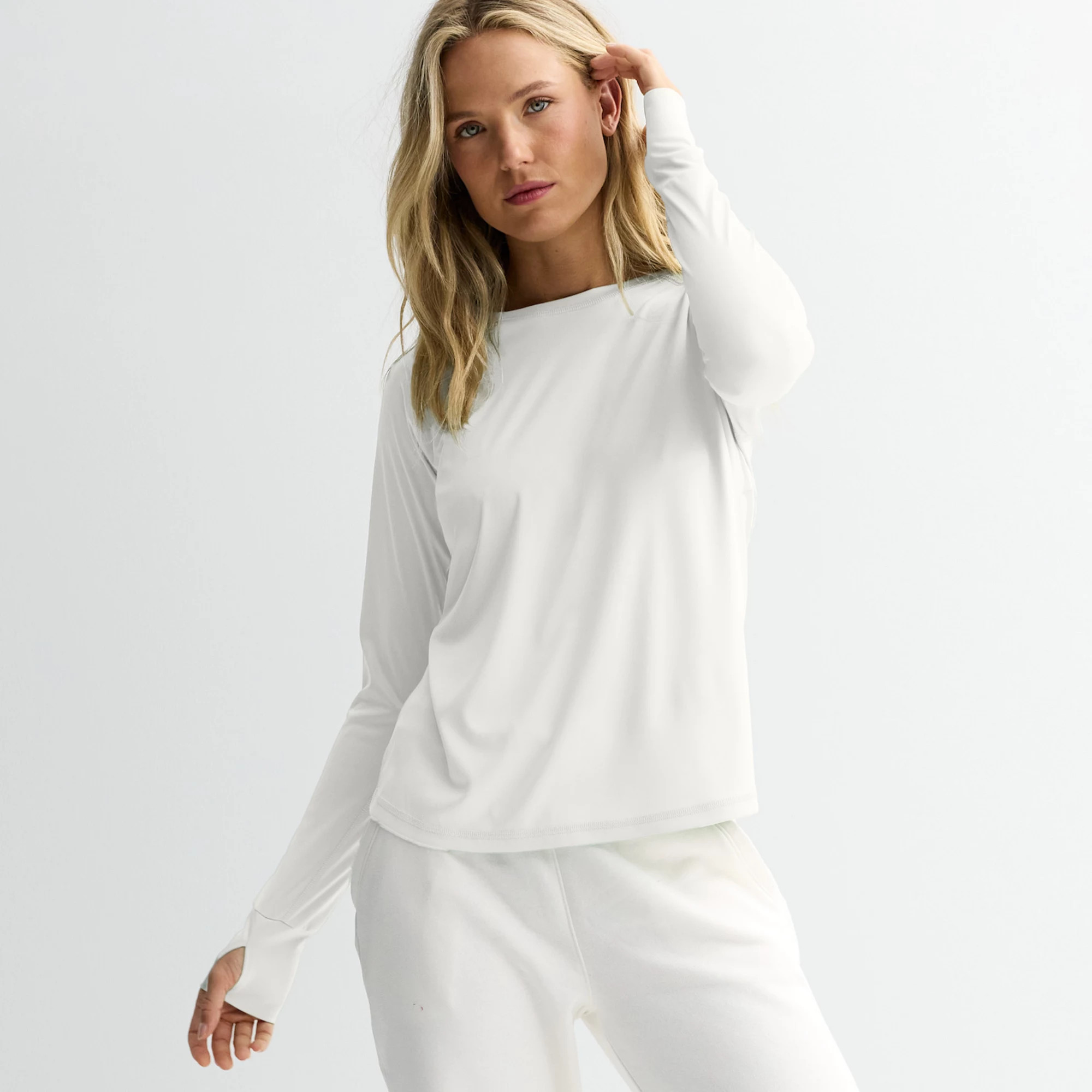 Women's Tek Gear® DRY TEK Long Sleeve Tee | Kohl's