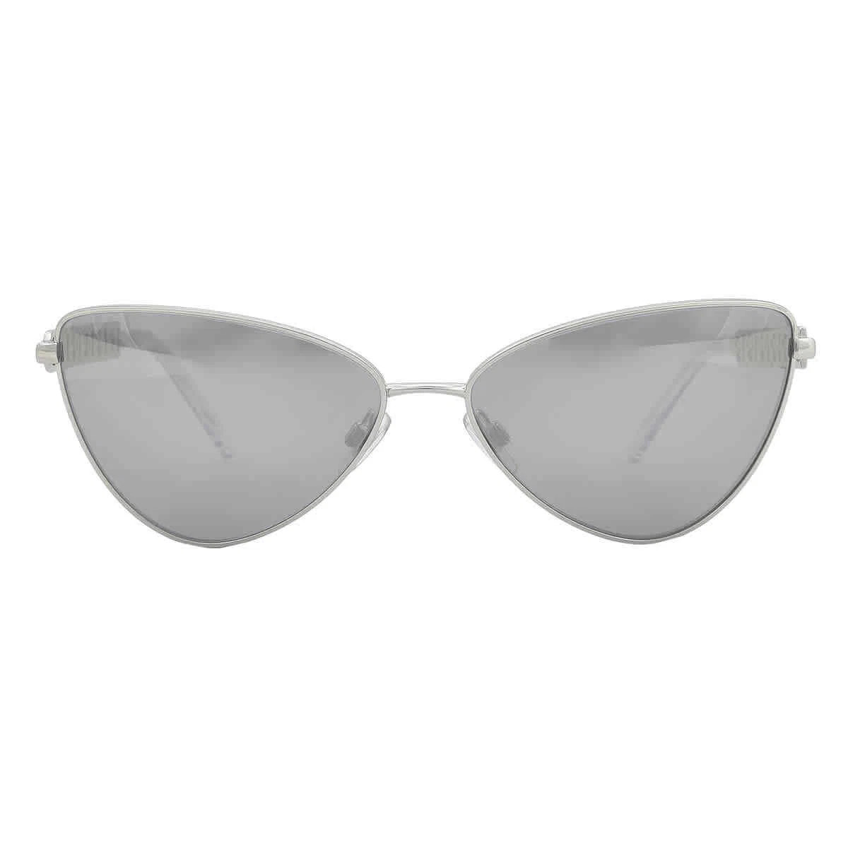 Dolce and Gabbana Light Gray Mirrored Silver Cat Eye Ladies Sunglasses DG2290  | eBay | eBay US