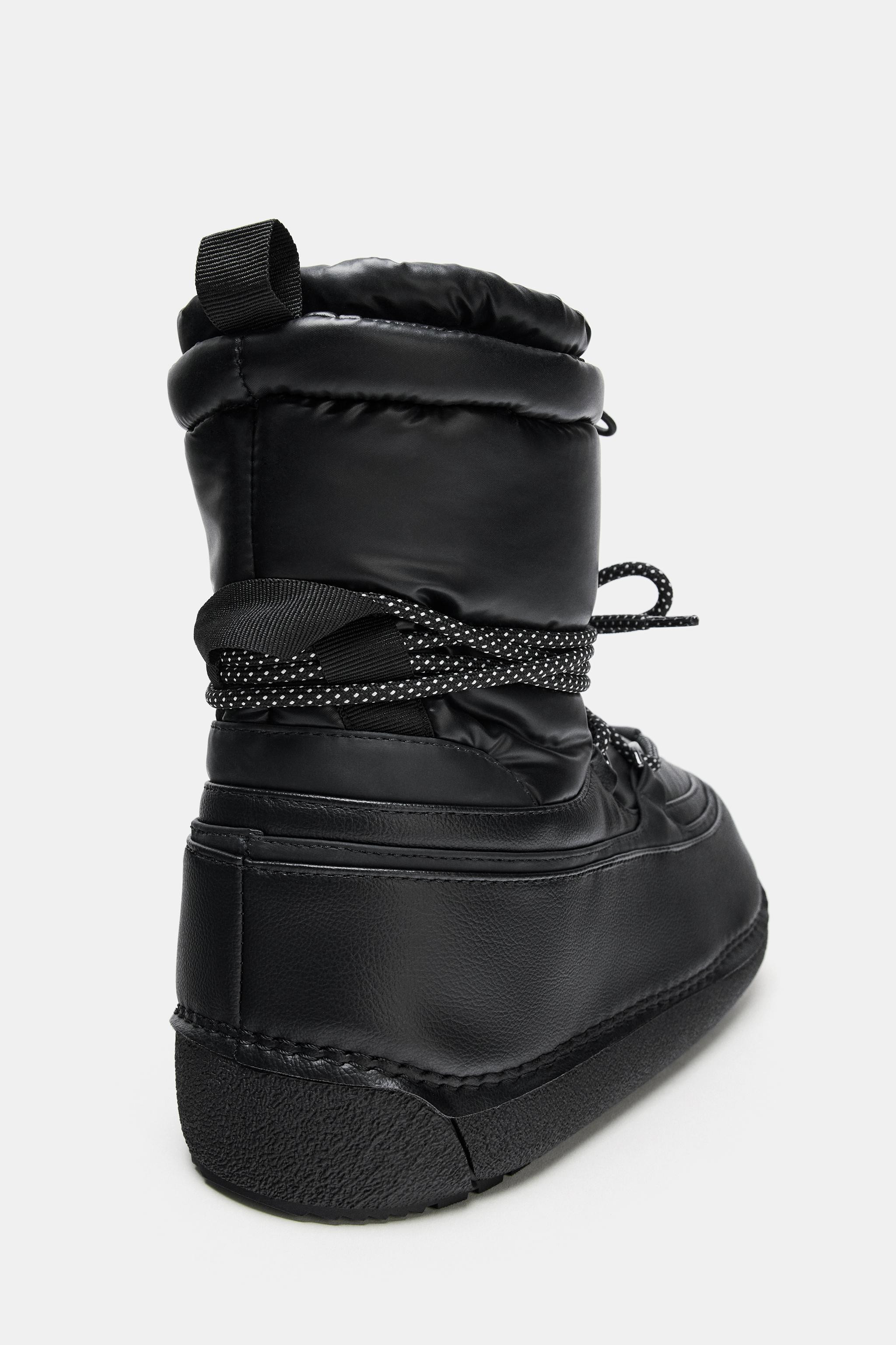 QUILTED ANKLE BOOTS SKI COLLECTION | Zara US