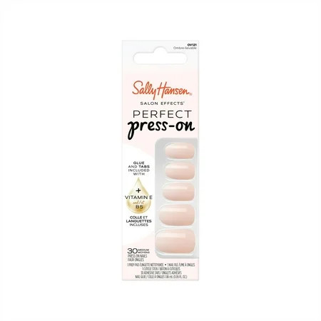 Sally Hansen Salon Effects Perfect Press-On Nails Ombre-Lievable Press On Nails Easy to Apply Nail Glue & Adhesive Tabs Included | Walmart (US)