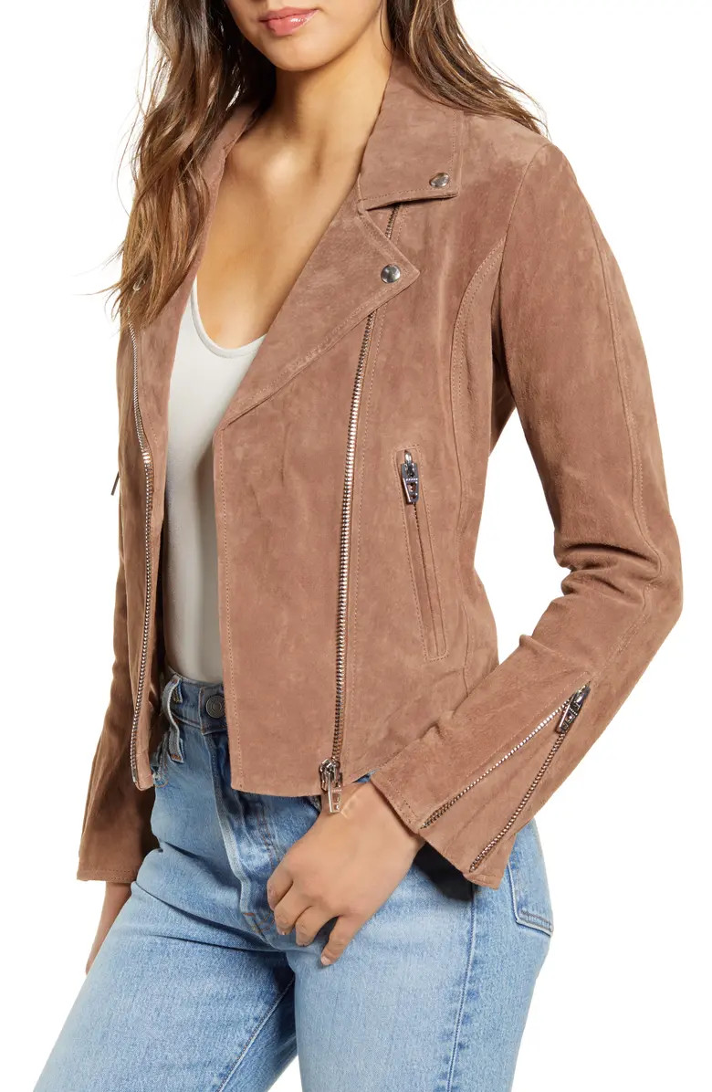 Next Level Suede Moto Jacket | Nordstrom