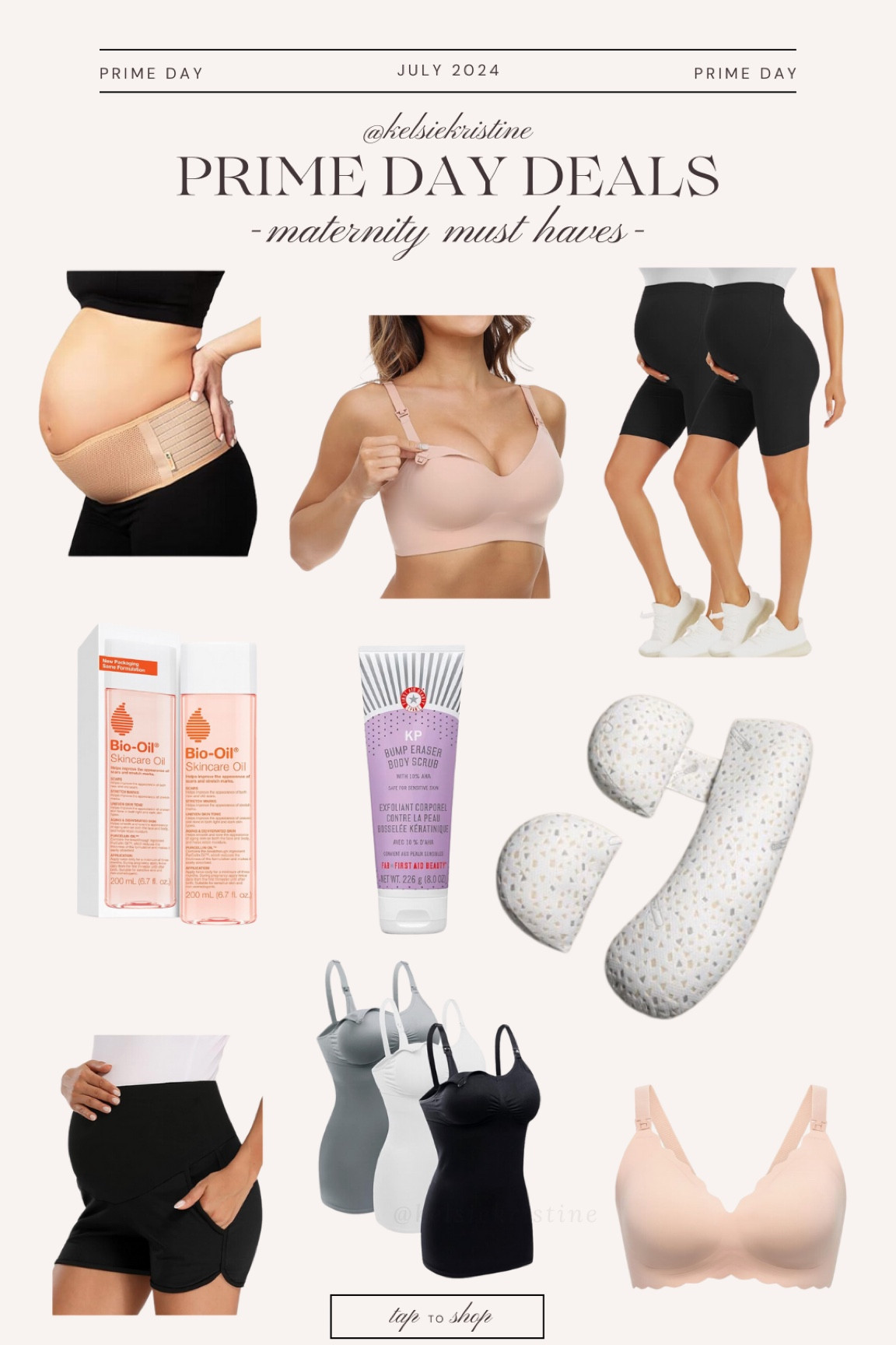 Prime Day Deals maternity must haves 🙌🏻🙌🏻

Nursing bras, belly band, maternity shorts, bio oil, 

#LTKStyleTip #LTKSaleAlert #LTKBump