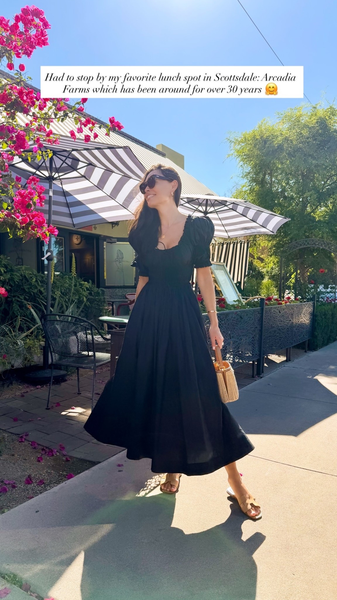 Scottsdale outfit, spring outfit, black Doen dress, size down. 

#LTKdayinmylife #LTKstorytime #LTKootd