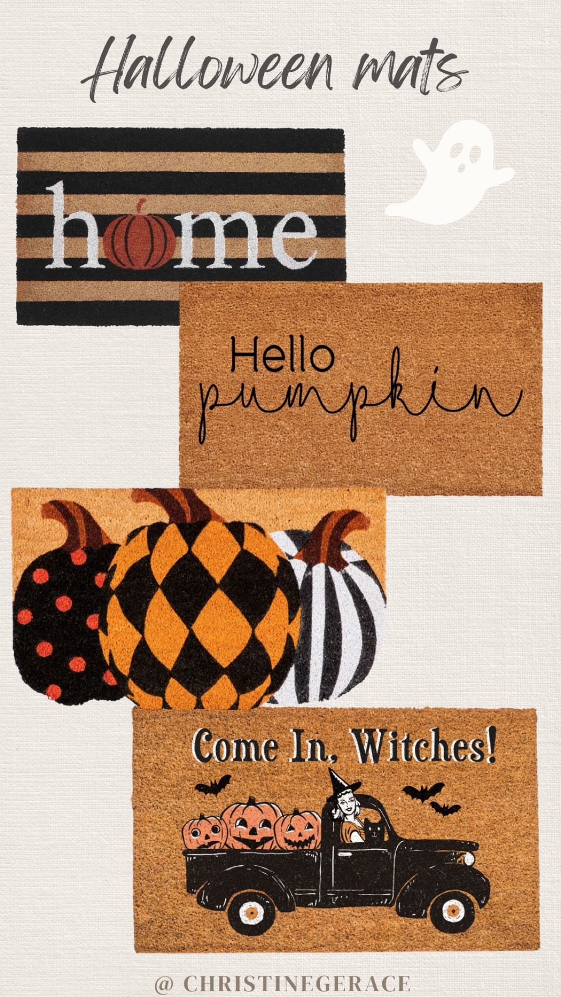 Halloween doormats from Wayfair 👻🎃



#LTKHome #LTKFallSale #LTKStyleTip