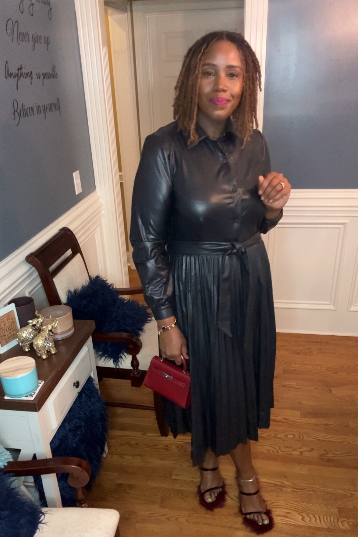 Walmart Black Faux Leather Dress

#LTKStyleTip #LTKFindsUnder50 #LTKMidsize
