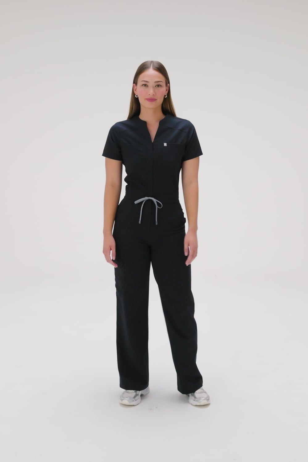Empower Wide Leg Scrub Jumpsuit (199)LIMITED TIME OFFER: $19.00Non-Member: $99.95 | Fabletics