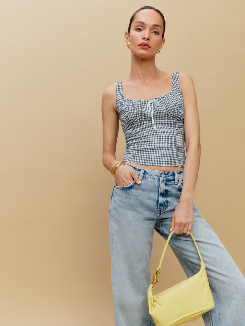 Balia Linen Top | Reformation (Global)