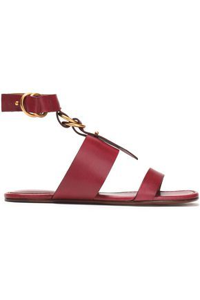 Kingsley buckled leather sandals | The Outnet Global