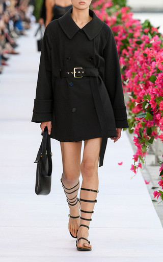 Belted Cotton-Linen Coat Dress | Moda Operandi (Global)