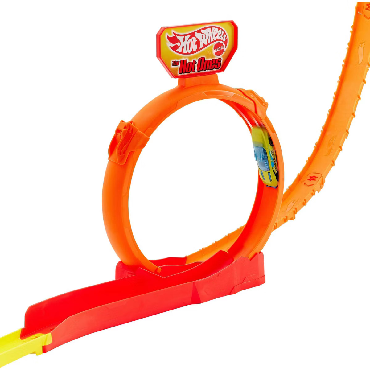 Hot Wheels Action Hot Ones Gravity Drop Toy Vehicle Track - 20pk | Target