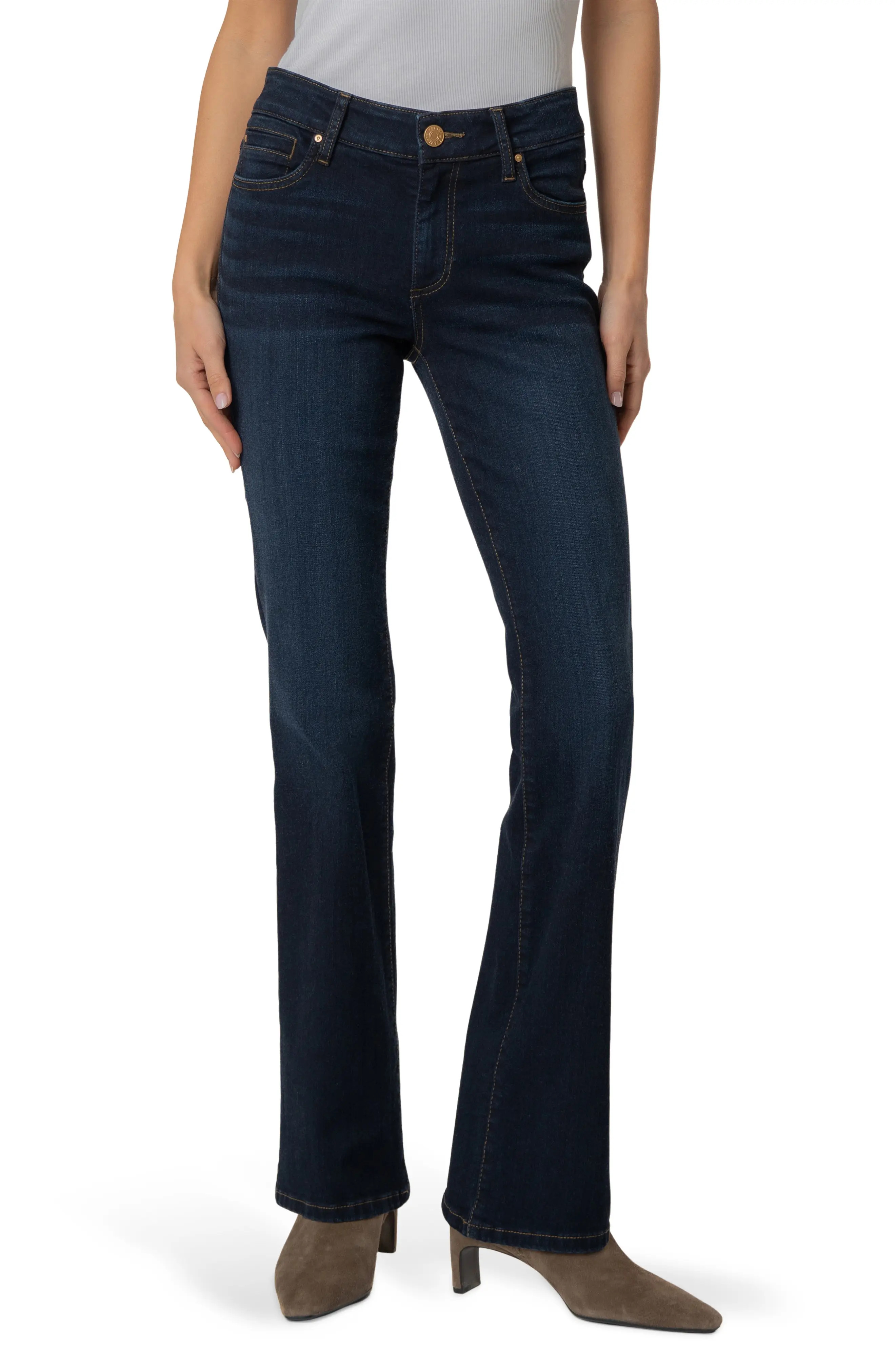 Natalie Low Rise Bootcut Jeans (Women) | Nordstrom | Nordstrom