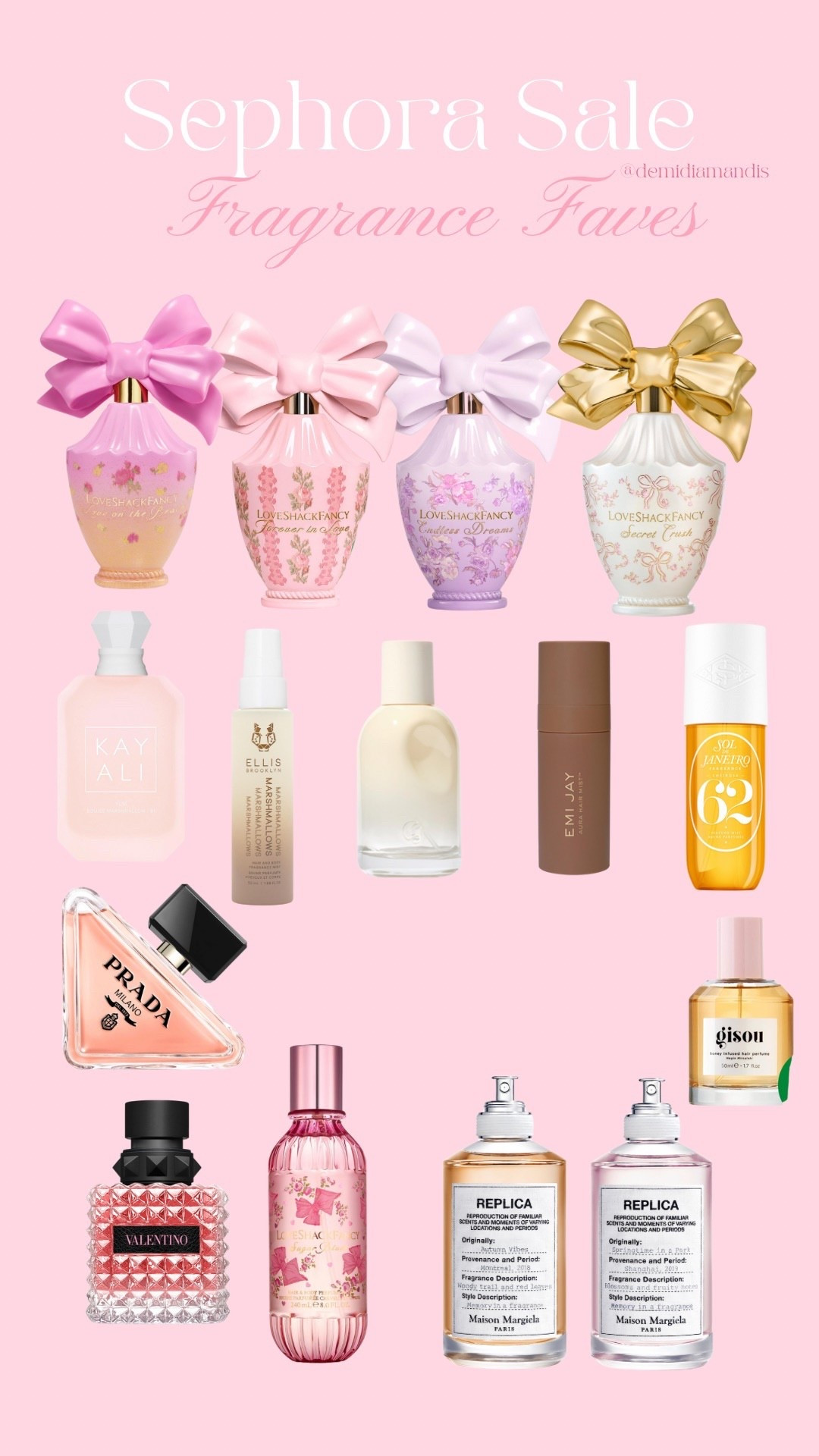 Sephora sale Fragrance faves 

#LTKSaleAlert #LTKBeauty #LTKGiftGuide