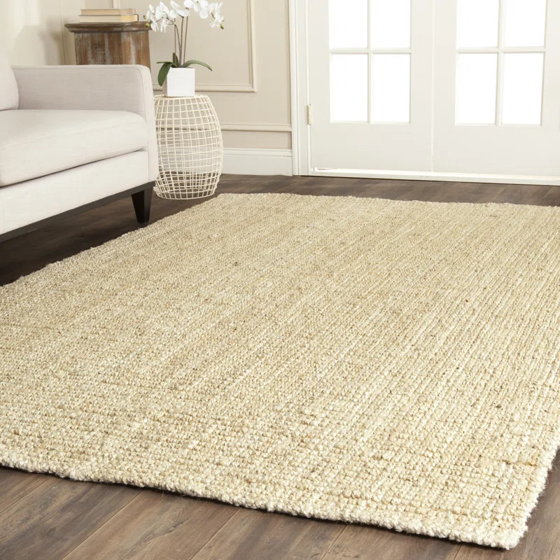 Debroh Handmade Handwoven Jute/Sisal Ivory Rug | Wayfair North America