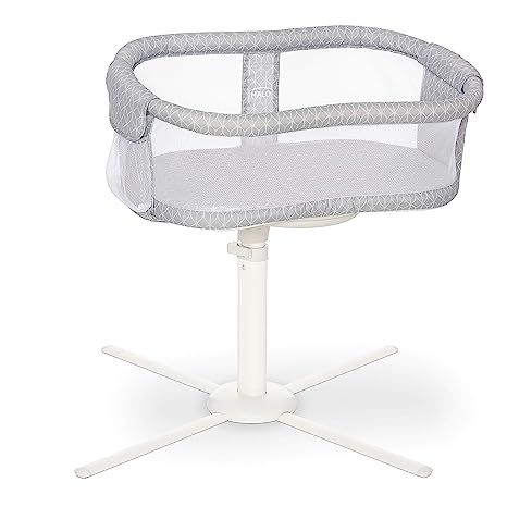 HALO BassiNest Swivel Sleeper, Bedside Bassinet, Removable Bed, Soothing Center, Vibration and So... | Amazon (US)